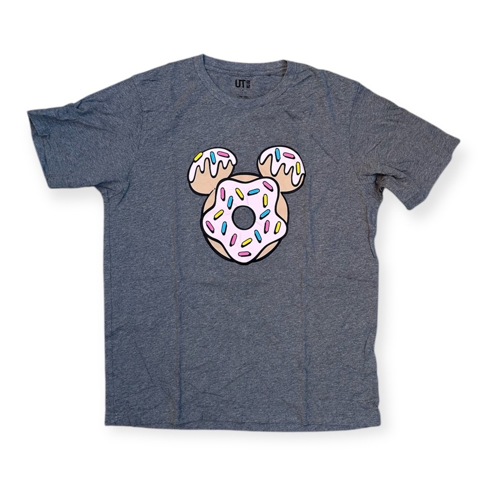 UT UNIQLO Mickey Mouse Disney Tee Kevin Lyons Medium T Shirt Donut Print